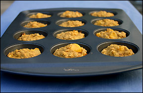 Peachy Keen Pumpkin Oatmeal Muffins